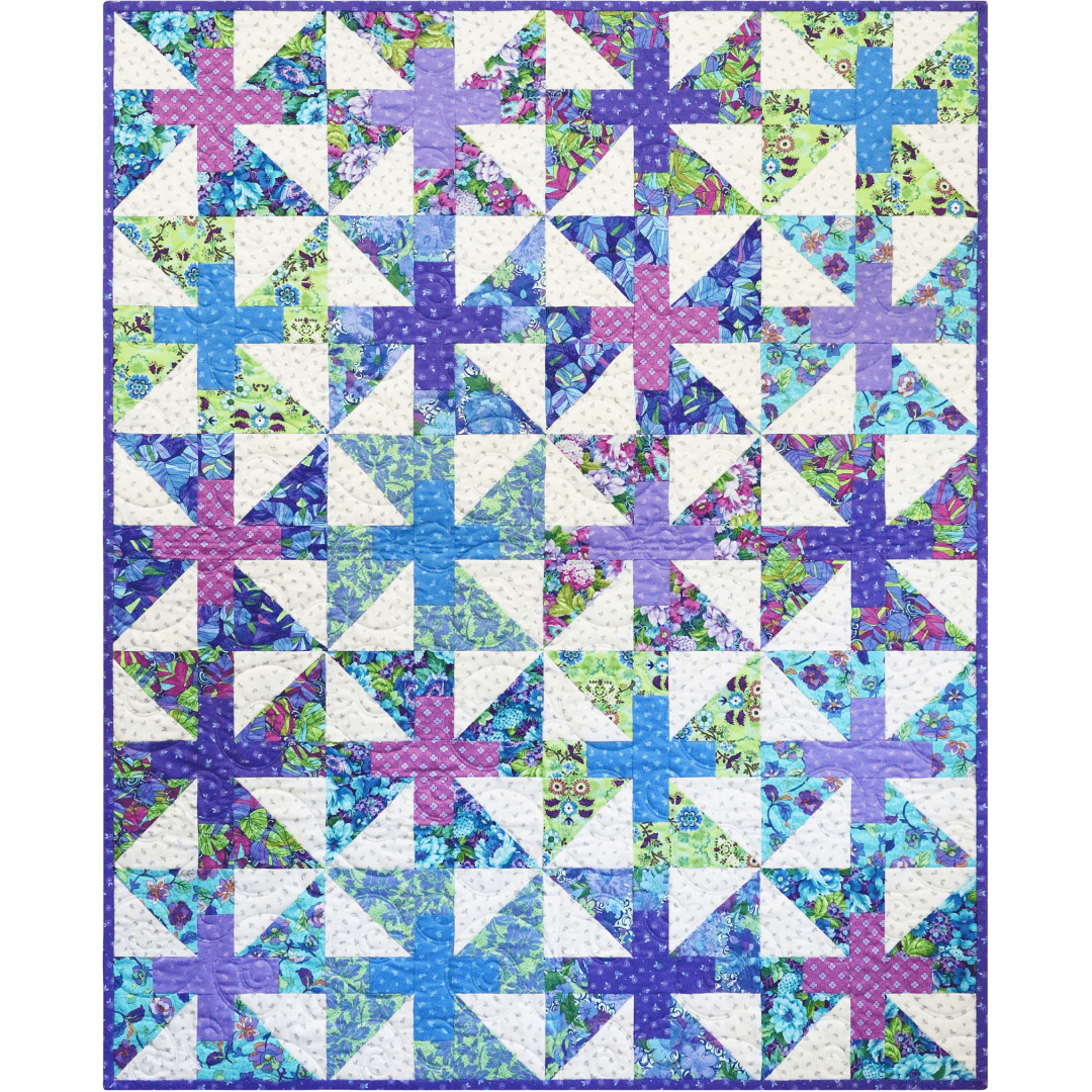 Country Fair No Cutting Quilt Kit