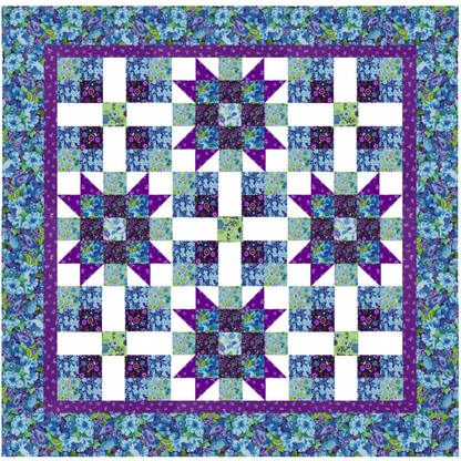 Calico Stars Precut Quilt Kit