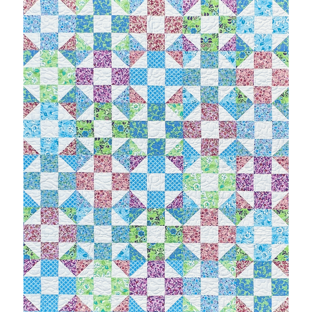 Charmed No Cutting Quilt Kit