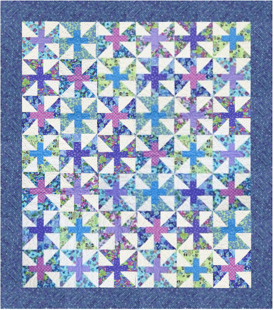 Country Fair No Cutting Quilt Kit