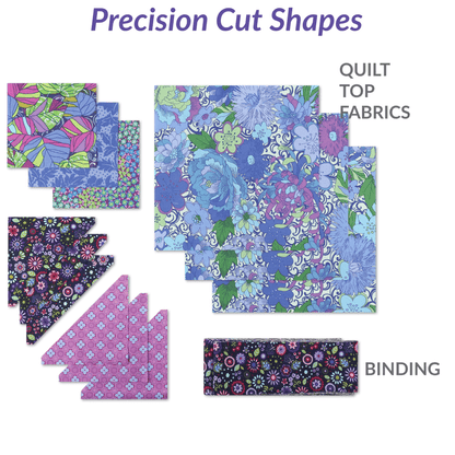 Radiance Twilight No Cutting Quilt Kit