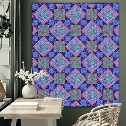 Radiance Twilight No Cutting Quilt Kit