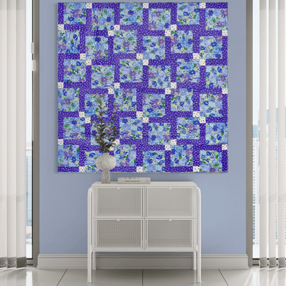 Around Town Sky No Cutting Quilt Kit