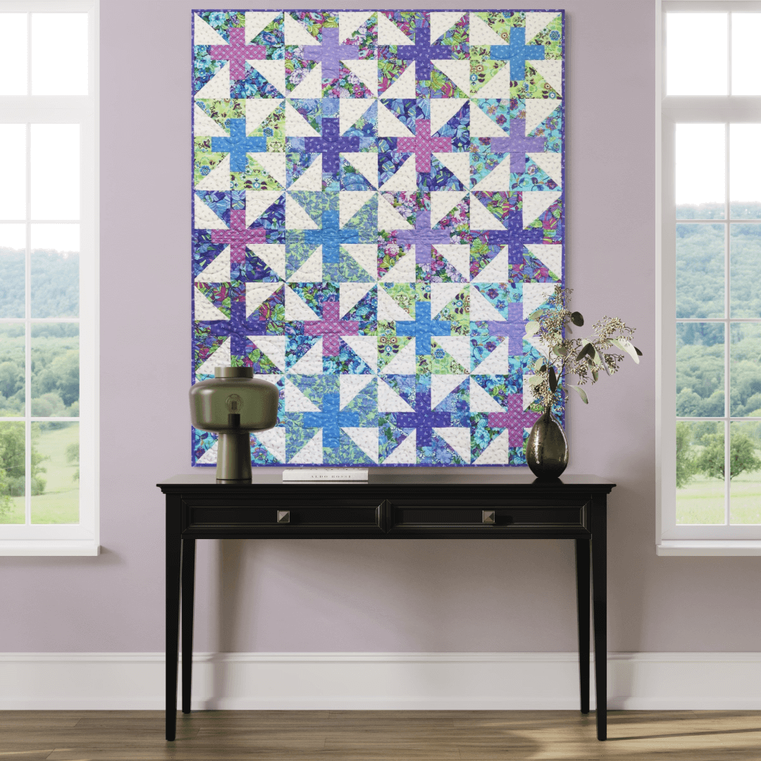 Country Fair No Cutting Quilt Kit