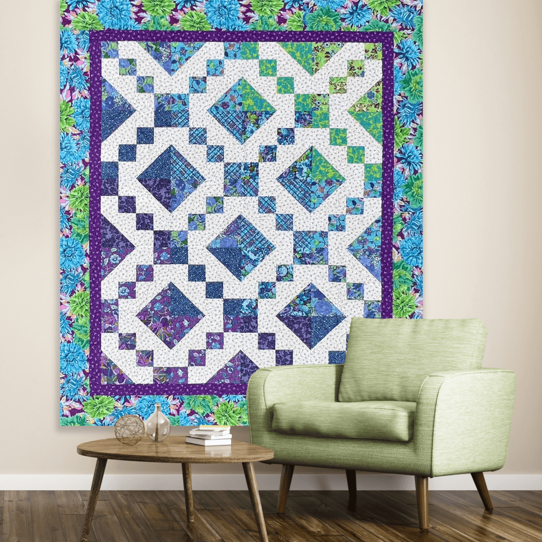 Chain of Dreams No Cutting Quilt Kit