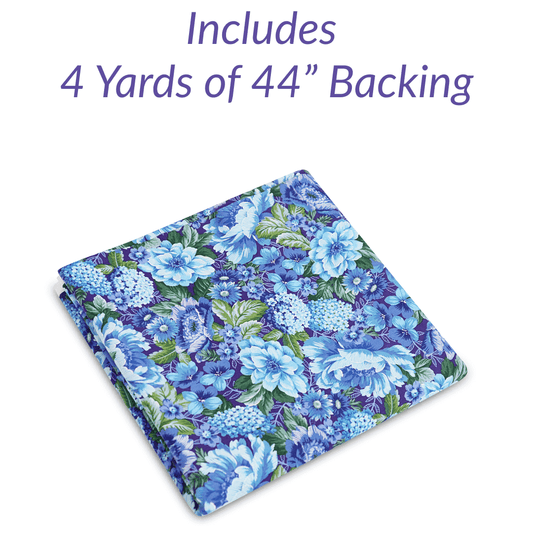 Backing For Glimmer Iris (4 Yards) (KT206BLUE)