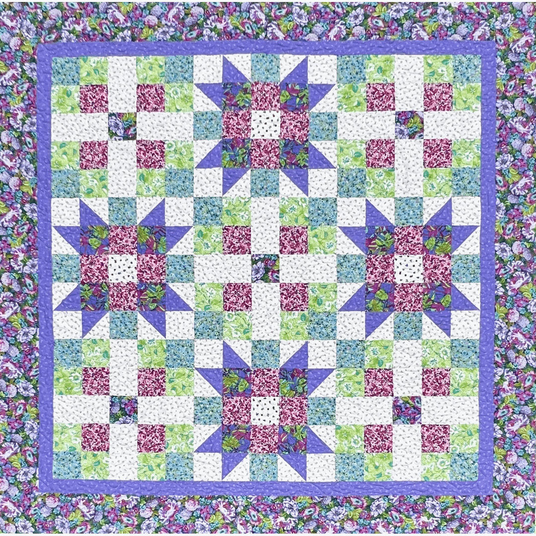 Star Blooms Precut Quilt Kit