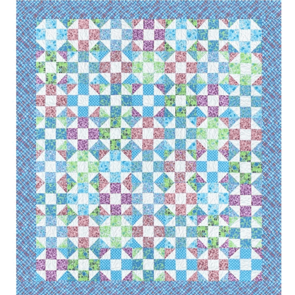 Charmed No Cutting Quilt Kit