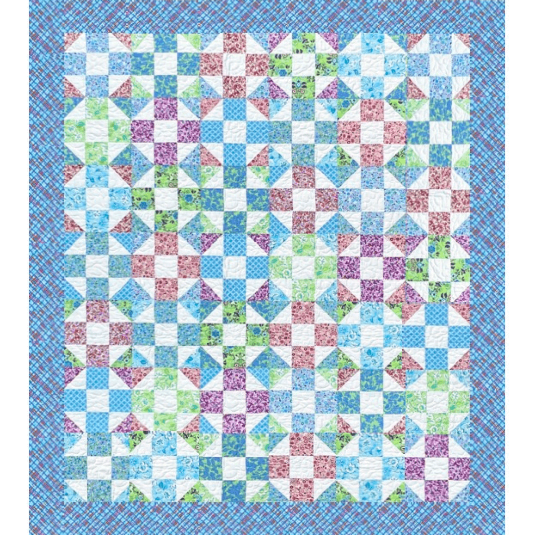 Charmed No Cutting Quilt Kit