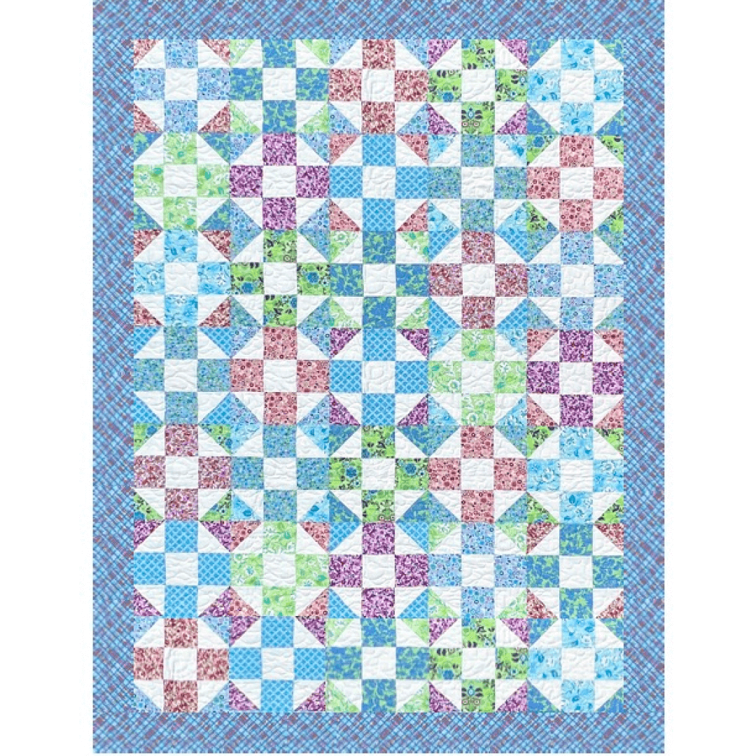 Charmed No Cutting Quilt Kit