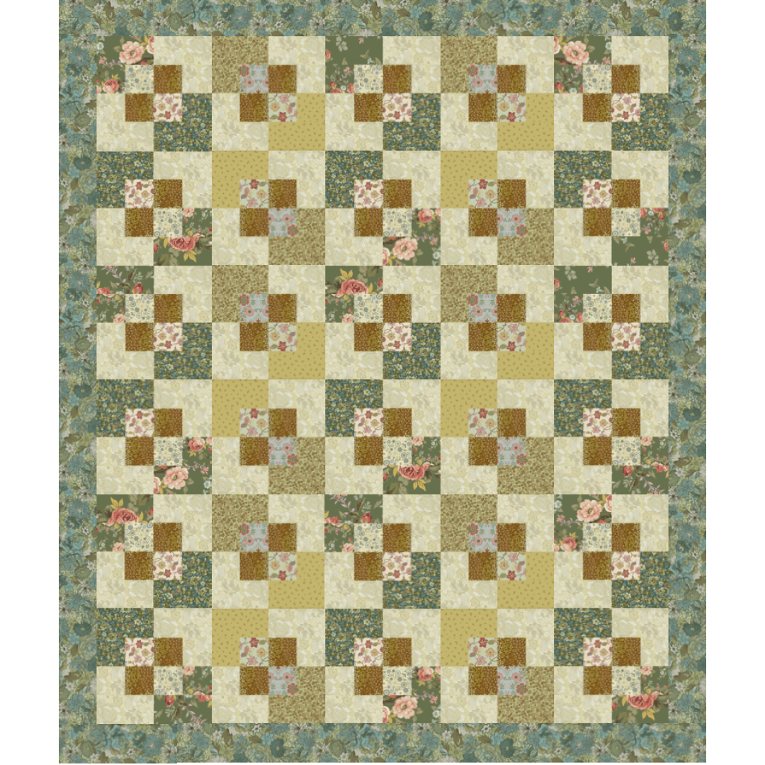 Eden No Cutting Quilt Kit