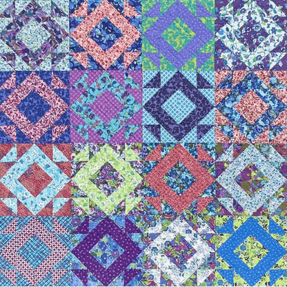 Harlequin No Cutting Quilt Kit