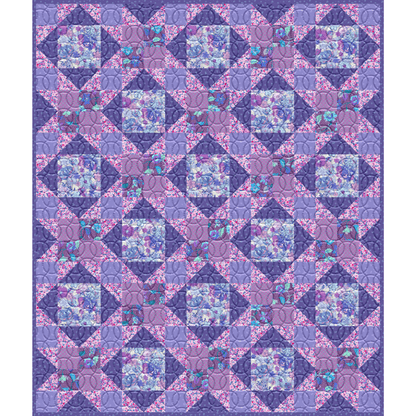 Radiance Heather No Cutting Quilt Kit