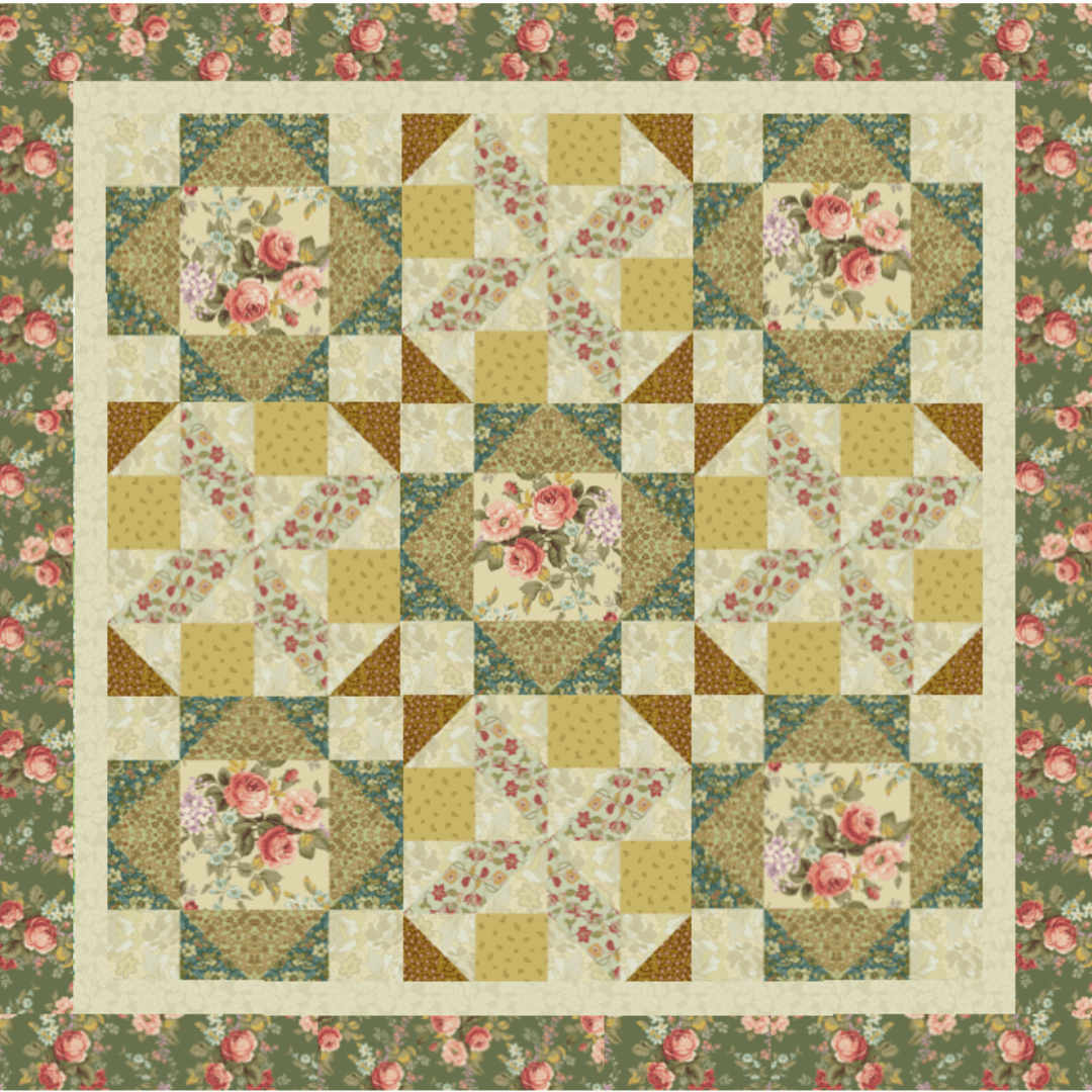 Serenity No Cutting Quilt Kit