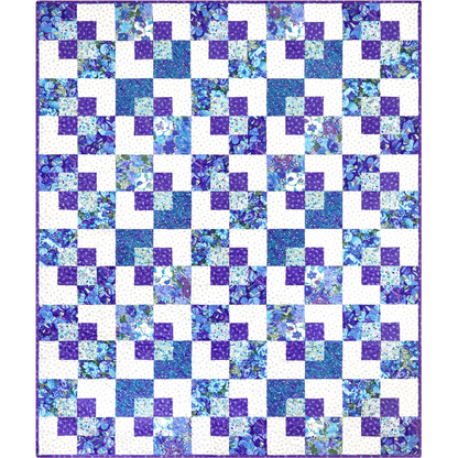 Side Step No Cutting Quilt Kit