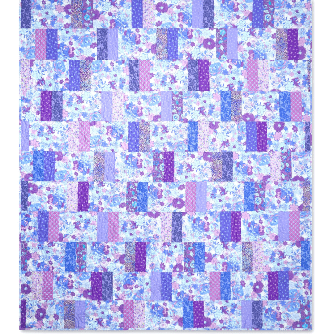 Solitaire No Cutting Quilt Kit