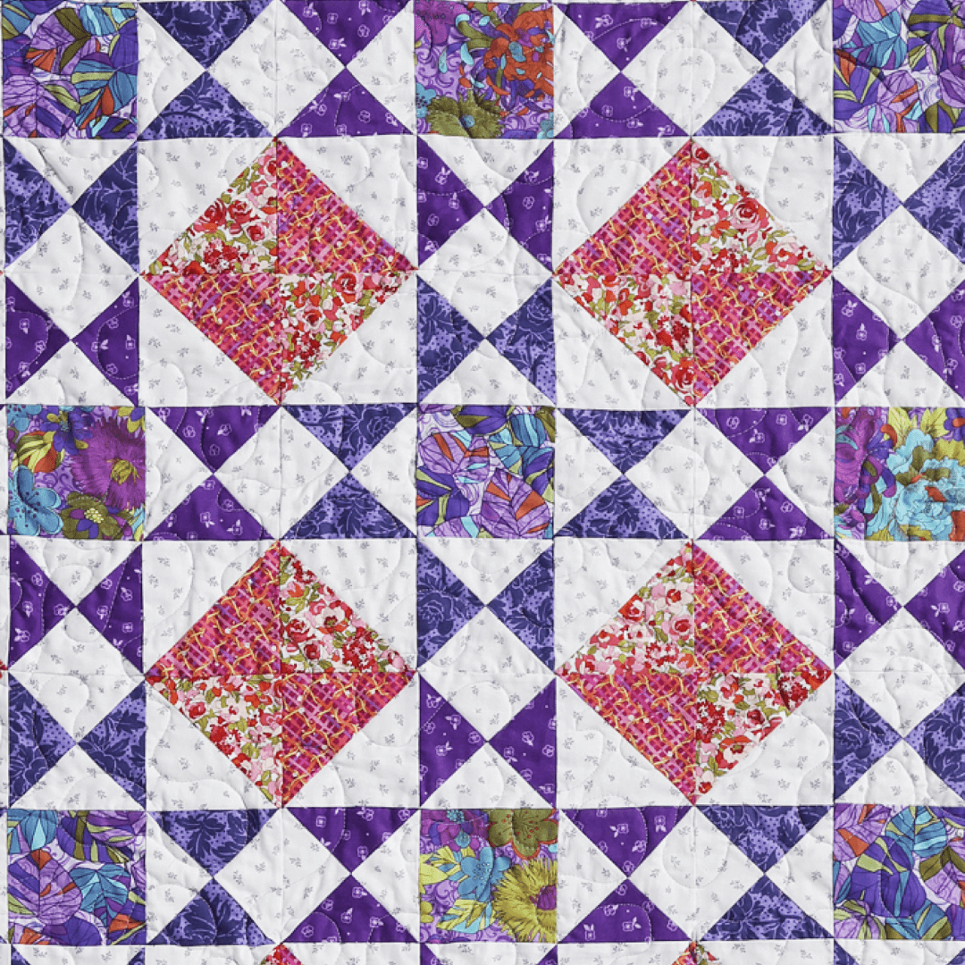 Sunset Star No Cutting Quilt Kit