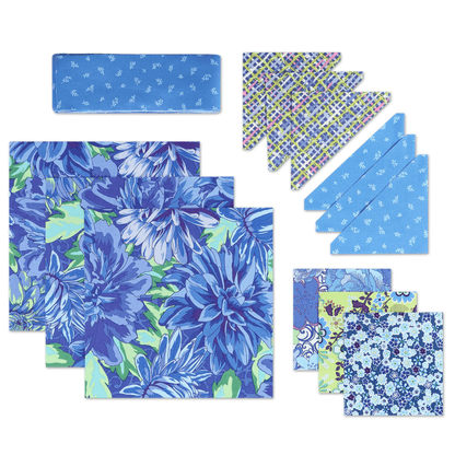 Radiance Bluebird No Cutting Quilt Kit