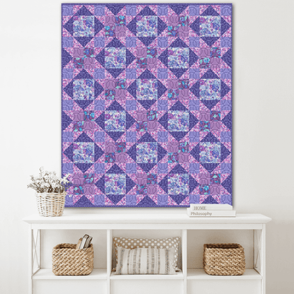 Radiance Heather No Cutting Quilt Kit