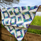 Sky Diamonds No Cutting Quilt Kit