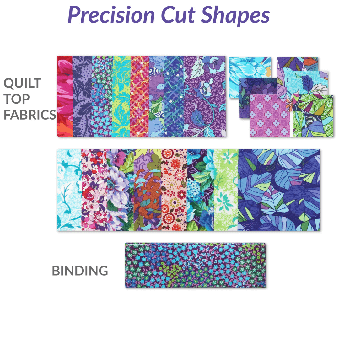 Square Dance No Cutting Quilt Kit