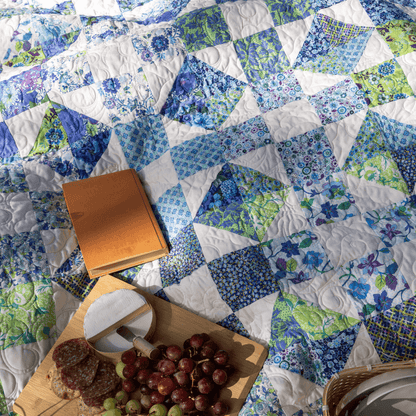 Sea Glass No Cutting Quilt Kit